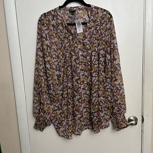 Torrid long sleeve blouse.
